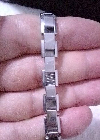 5,Adet ZİRKONYUM TEKTAŞ ÇELİK YÜZÜK, LER VE ÇELİK YAYLI BİLEKLİK - Görsel 6