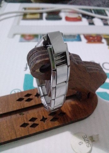 5,Adet ZİRKONYUM TEKTAŞ ÇELİK YÜZÜK, LER VE ÇELİK YAYLI BİLEKLİK - Görsel 4