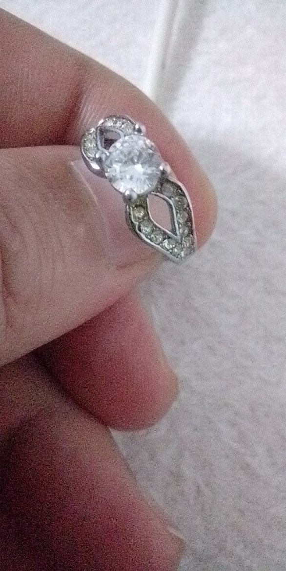 ZİRKON TEK TAŞ VE YANLARINDA MARKAZİT TAŞ KAPLAMA VE 19 ÖLÇÜDE - Görsel 5