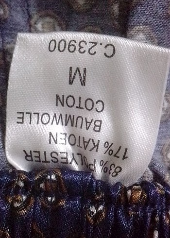 Düğmeli Lacivert Erkek Pijama Takımı, M BDN yurtdışından geldi - Görsel 6