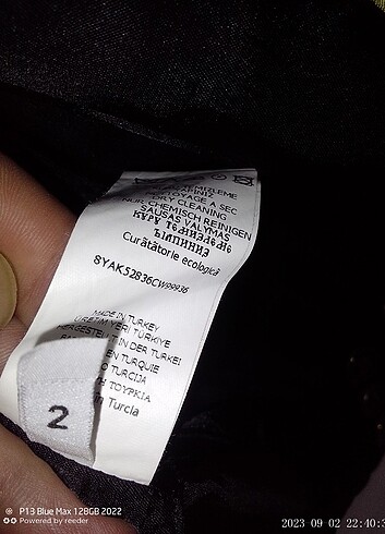 38 BDN KOTON MARKA SİYAH SATEN ETEKÇEKET YENİ  - Görsel 6