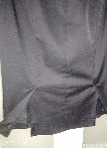 38 BDN KOTON MARKA SİYAH SATEN ETEKÇEKET YENİ  - Görsel 10