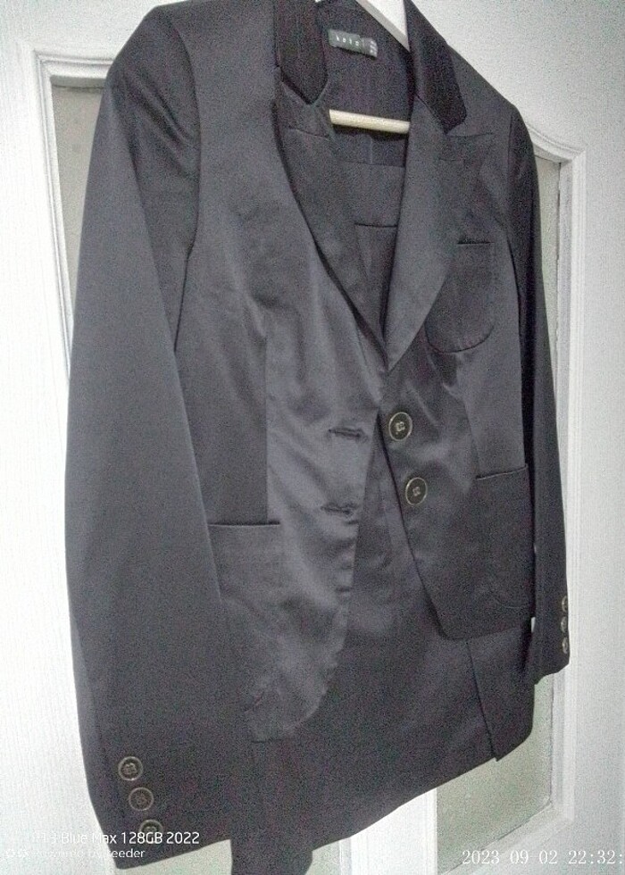 38 BDN KOTON MARKA SİYAH SATEN ETEKÇEKET YENİ  - Görsel 2