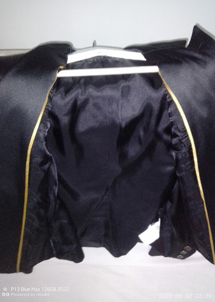 38 BDN KOTON MARKA SİYAH SATEN ETEKÇEKET YENİ  - Görsel 5