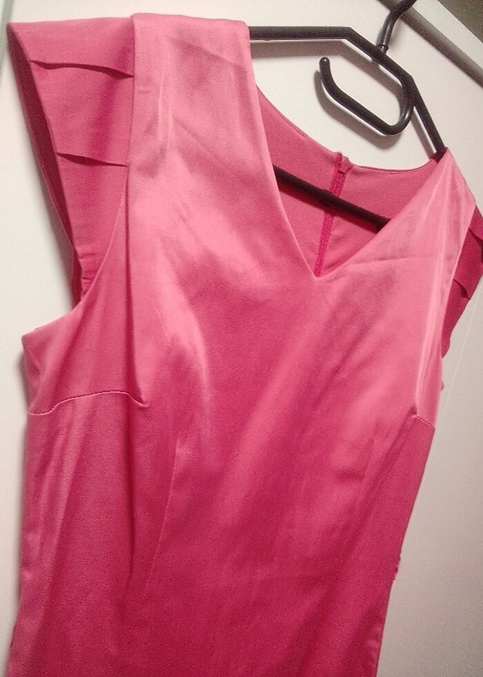 ESCOLL MARKA 36 BEDEN NARÇİÇEĞİ RENGİ,DİZ HİZASI  - Görsel 4