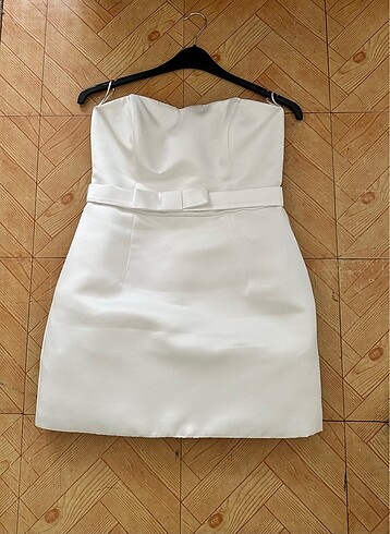 Koton Koton Bridal Straplez elbise