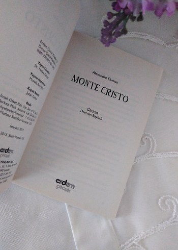Alexandre Dumas - Monte Cristo Romanı