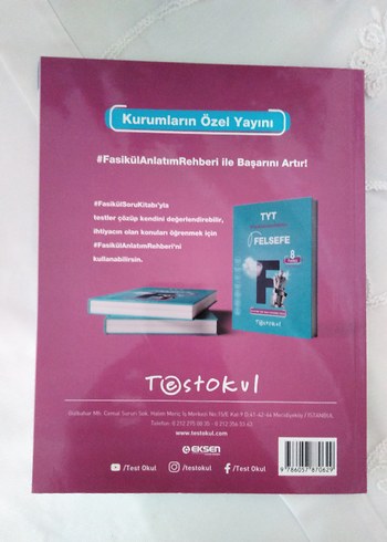 TYT Felsefe Fasikül Soru Kitabı - Görsel 2