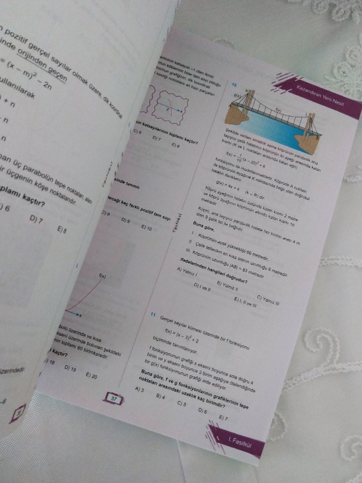 AYT Matematik Fasikül Soru Kitabı 10'lu - Görsel 3