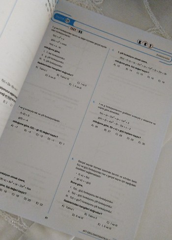 AYT Matematik Soru Bankası - Görsel 3