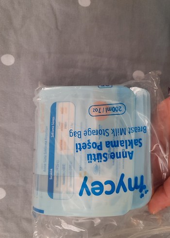Mycey Anne Sütü Saklama Poşetii 200ml - Görsel 3