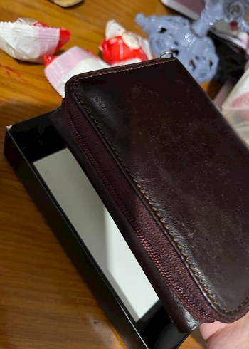 bordo kahve cüzdan - Görsel 2