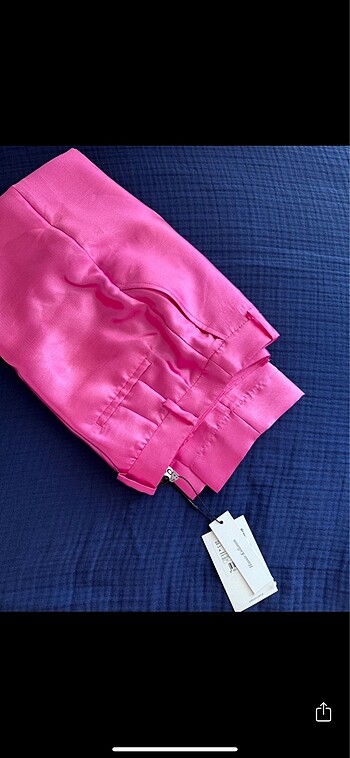 İpekyol parlak pembe pantol