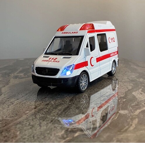 Işıklı ve Sesli Ambulans ve Jandarma