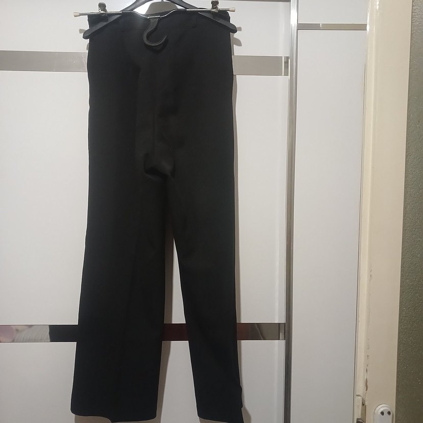 mila Siyah Kumaş Pantolon - Görsel 4