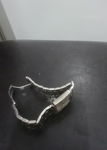 Beden gri Renk taşlı erkek saati