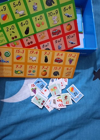 Renkli Matematik Tombala Oyunu Seti - Görsel 2