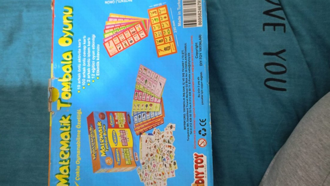 Renkli Matematik Tombala Oyunu Seti - Görsel 3