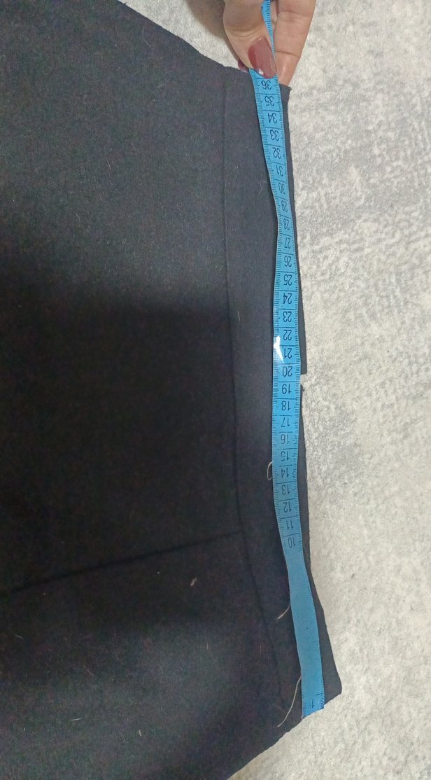 Siyah Kürklü Midi Mini Etek - Görsel 4