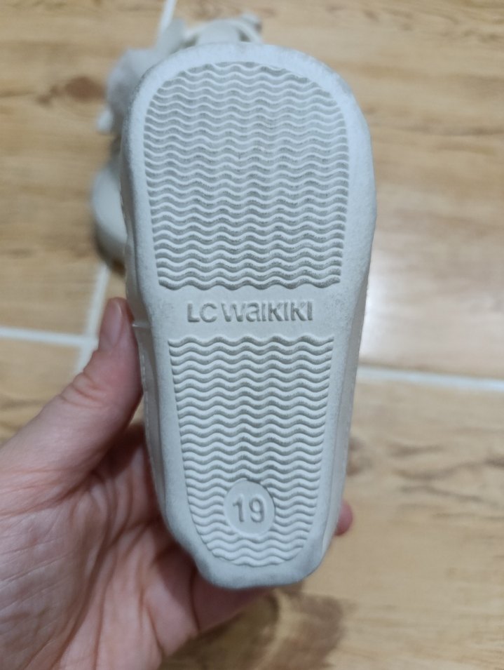 Kız Bebek Beyaz Kürklü İlk Adım Ayakkabısı - Görsel 4