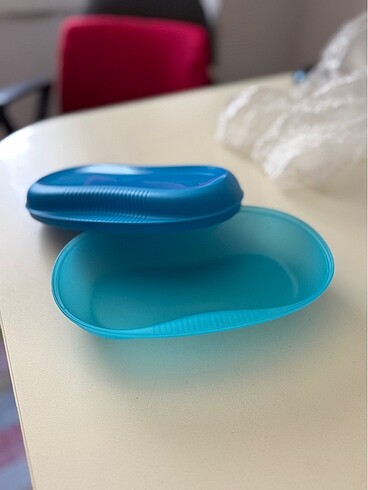 Beden mavi Renk Tupperware mikrolezzet kabı
