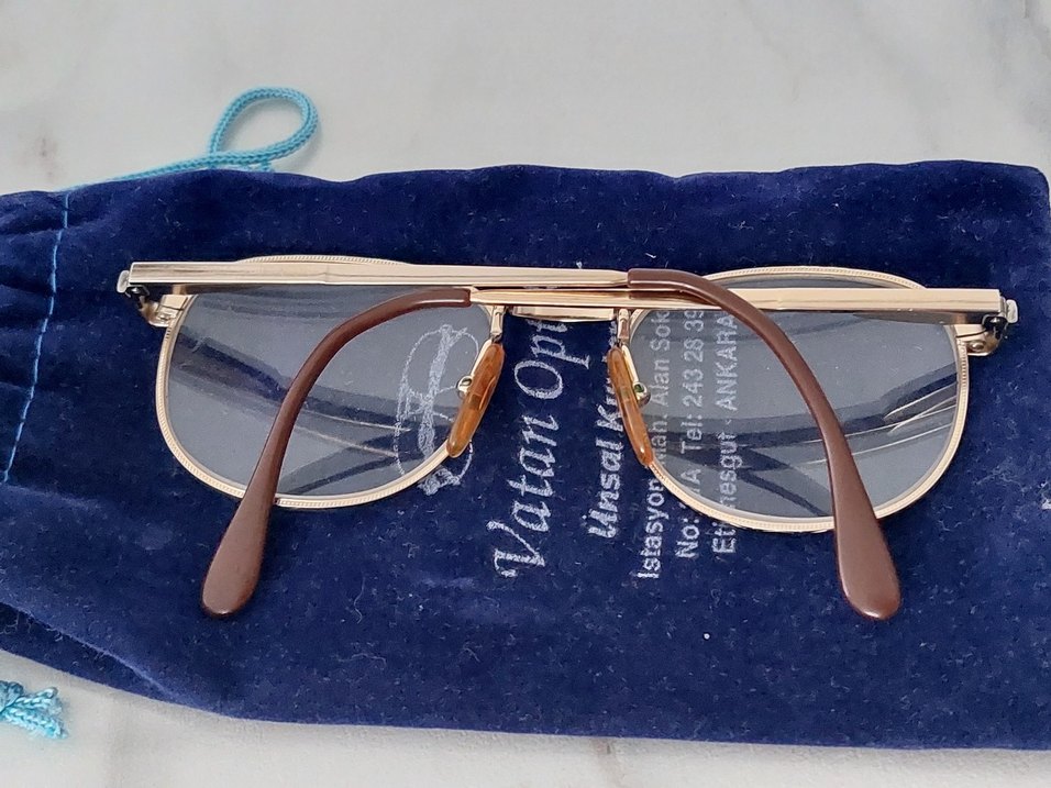 metal gözlük çerçevesi , yaylı sap   rahat kullanım - Görsel 3