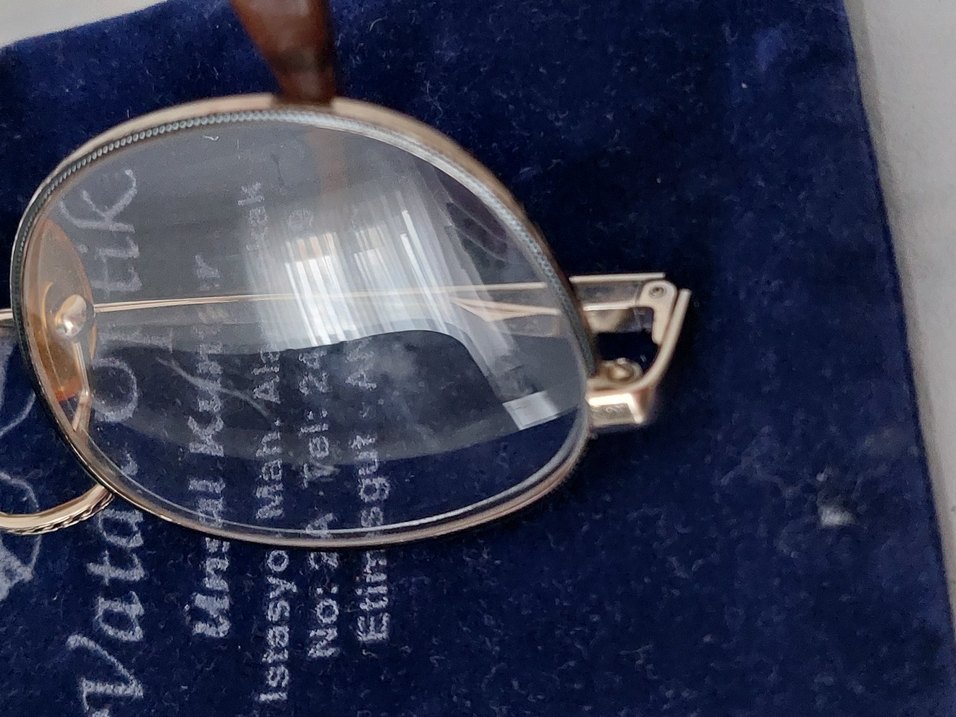 metal gözlük çerçevesi , yaylı sap   rahat kullanım - Görsel 4