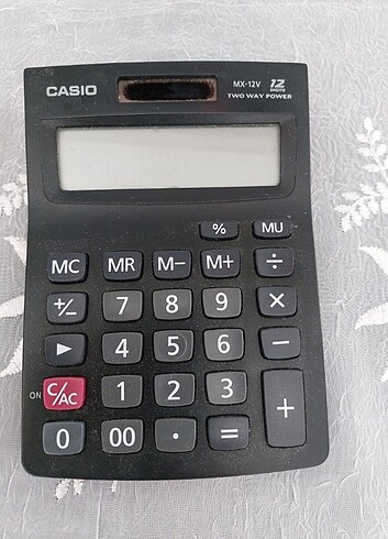 CASIO Hesap Makinesi ,gübeş enerjili ?? ARIZALI??