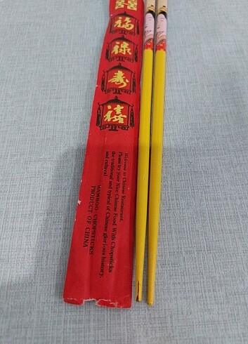 CHOPSTICK yemek çubuğu - Görsel 5
