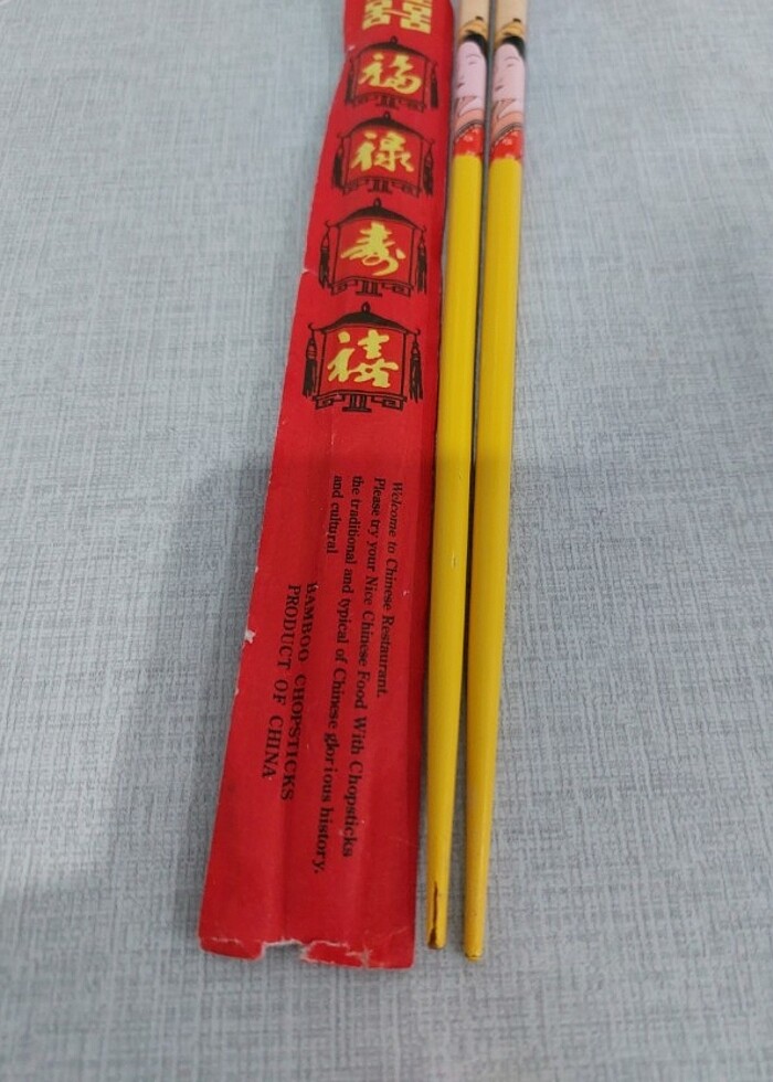 CHOPSTICK yemek çubuğu - Görsel 5