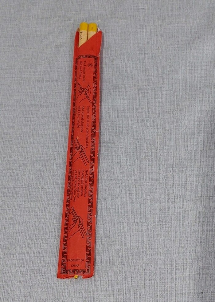 CHOPSTICK yemek çubuğu - Görsel 2