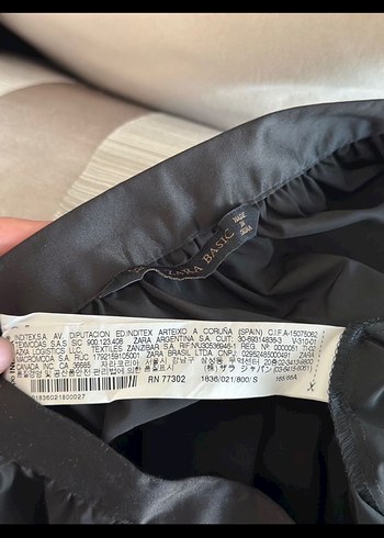 Siyah Midi Kemerli Kadın Etek - Görsel 3