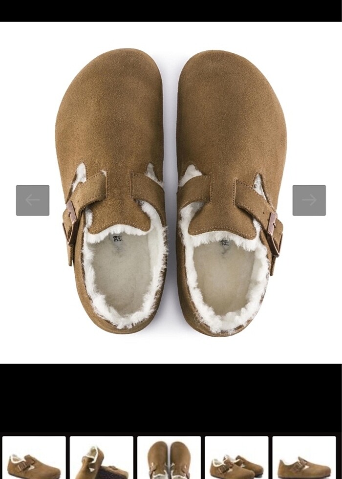 Orijinal birkenstock london model ayakkabı - Görsel 2