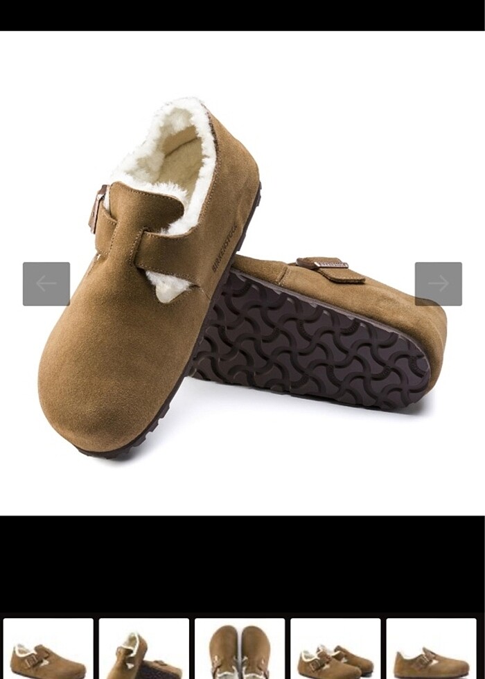 Orijinal birkenstock london model ayakkabı - Görsel 4