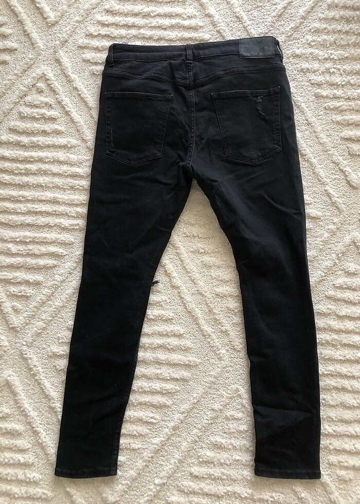 BERSHKA Erkek Super Skinny Jean - Görsel 5