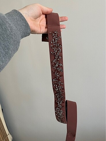 Kemerli Tesettür Abiye - Görsel 5