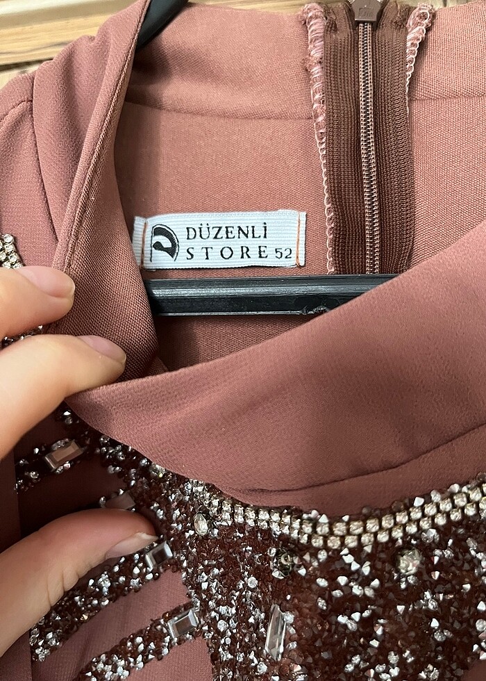 Kemerli Tesettür Abiye - Görsel 2