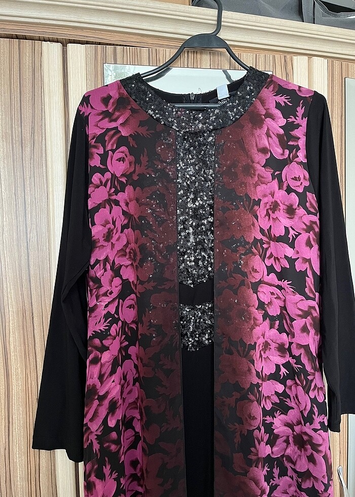 Pullu Tesettür Abiye - Görsel 2