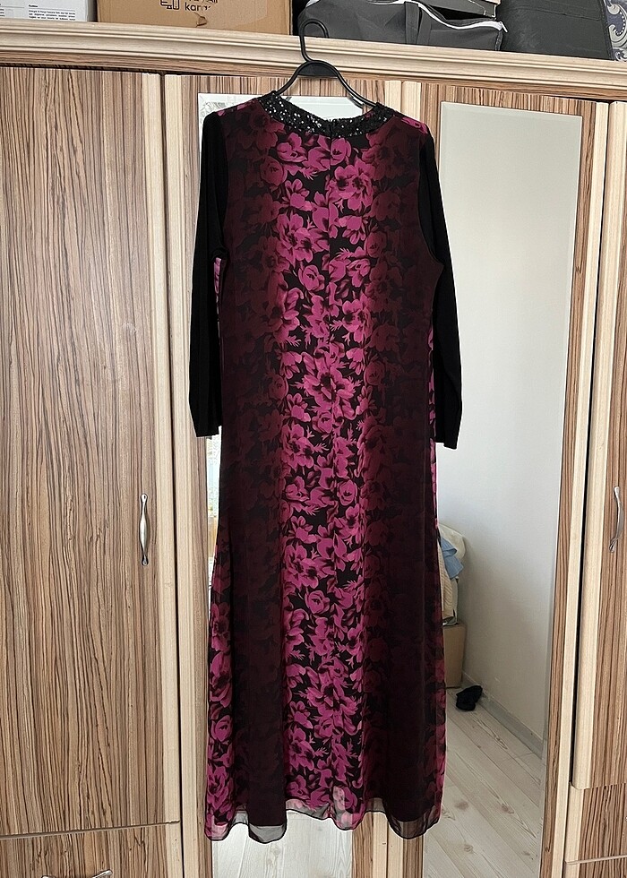 Pullu Tesettür Abiye - Görsel 4