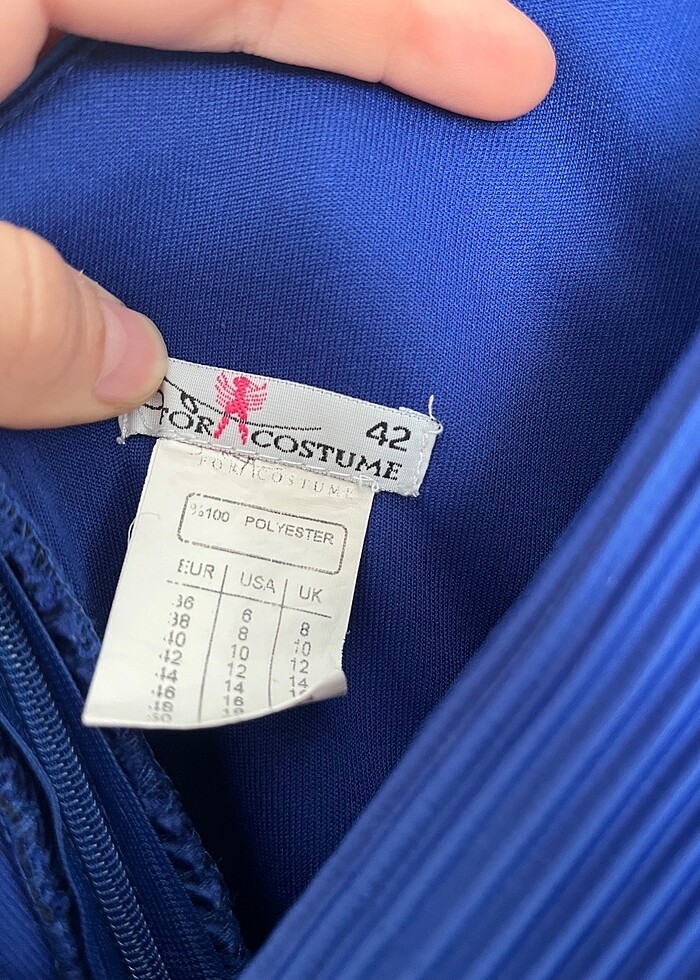 Saks Mavisi Abiye - Görsel 4