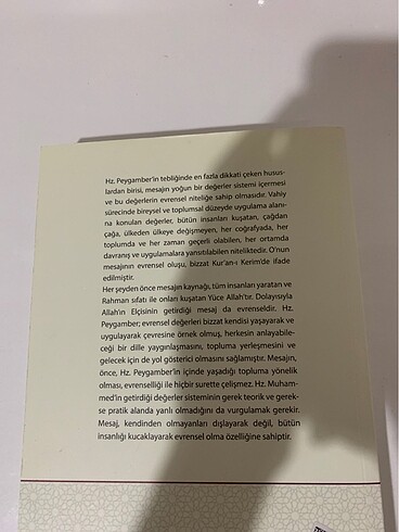  Dini kitap (Hz Muhammed ve evrensel mesaj)
