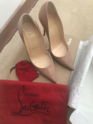 Orjinal Christian Louboutin Nude 12cm