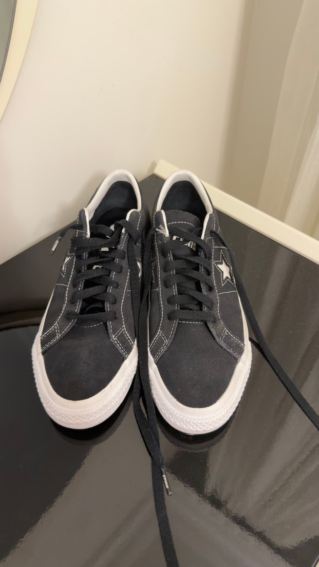 Siyah Baskılı erkek Spor Ayakkabı - Görsel 3