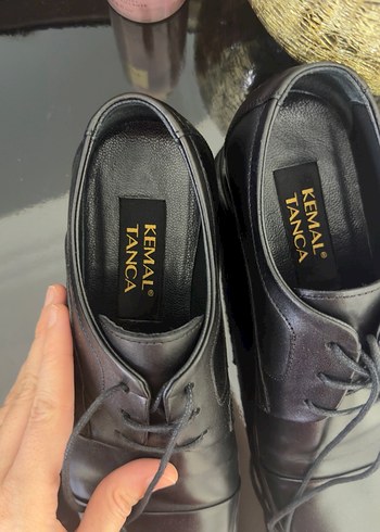 Erkek Siyah Deri Klasik Ayakkabı - Görsel 2