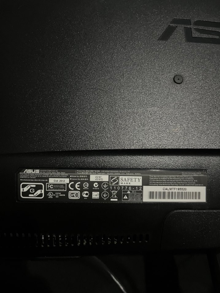 Siyah ASUS Monitör - Görsel 5