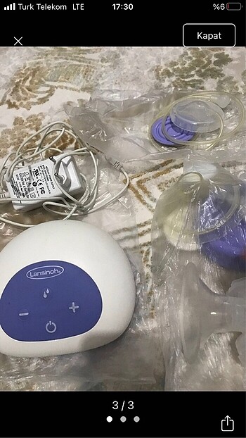  Beden Lansinoh süt sağma makinesi