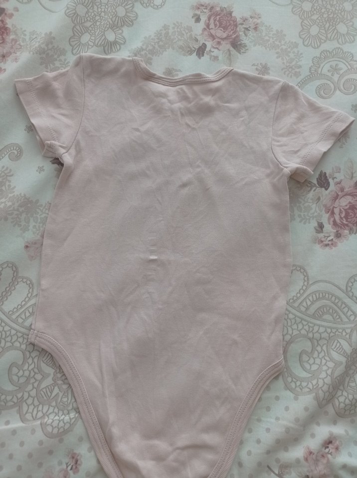 Gri Baskılı Kolsuz Bebek zıbın - Görsel 3