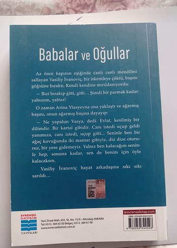 Babalar ve Oğullar - Ivan Sergeyeviç Turgenyev - Görsel 2