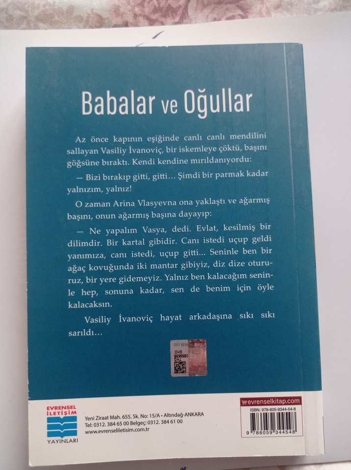 Babalar ve Oğullar - Ivan Sergeyeviç Turgenyev - Görsel 2