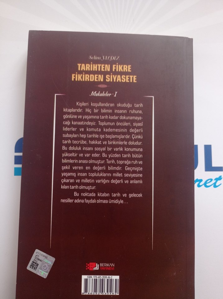 Tarihten Fikre Fikirden Siyasete Makaleler - I - Görsel 2